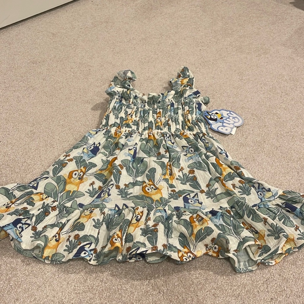 Bluey Dress NWT Size 2T